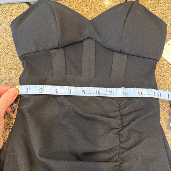 Emerald Sundae Black Spaghetti Strap Dress - Picture 7 of 14